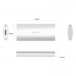 ORICO Aluminum Alloy M.2 to Micro B High-speed SSD Enclosure (M2D-U3) ORICO Aluminum Alloy M.2 to Micro B High-speed SSD Enclosure (M2D-U3)